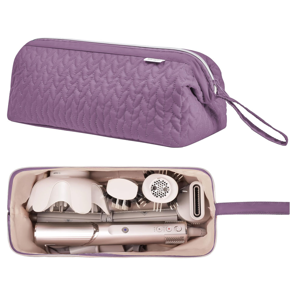 KarSyon Shark Flex Style Case purple front view with protective padding.