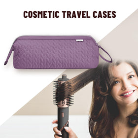 KarSyon Shark Flex Style Case purple open compartment for quick access.