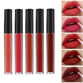 KARUIZI 5xlipgloss set displayed, rich color and shine