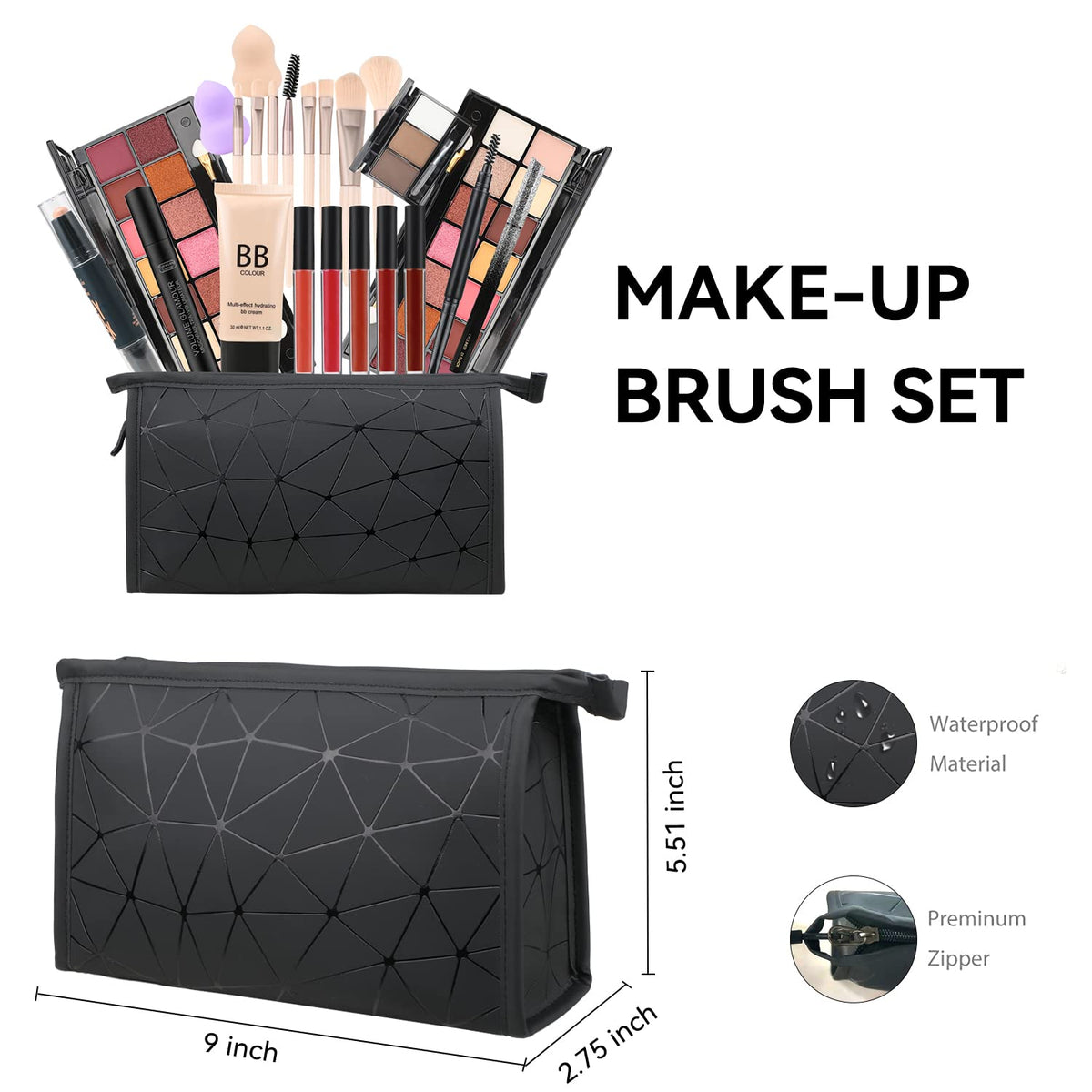 KARUIZI eyebrow powder and pencil duo for natural brow definition