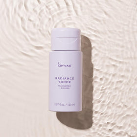 Karuna Hydrating Face Toner with niacinamide for brighter complexion.
