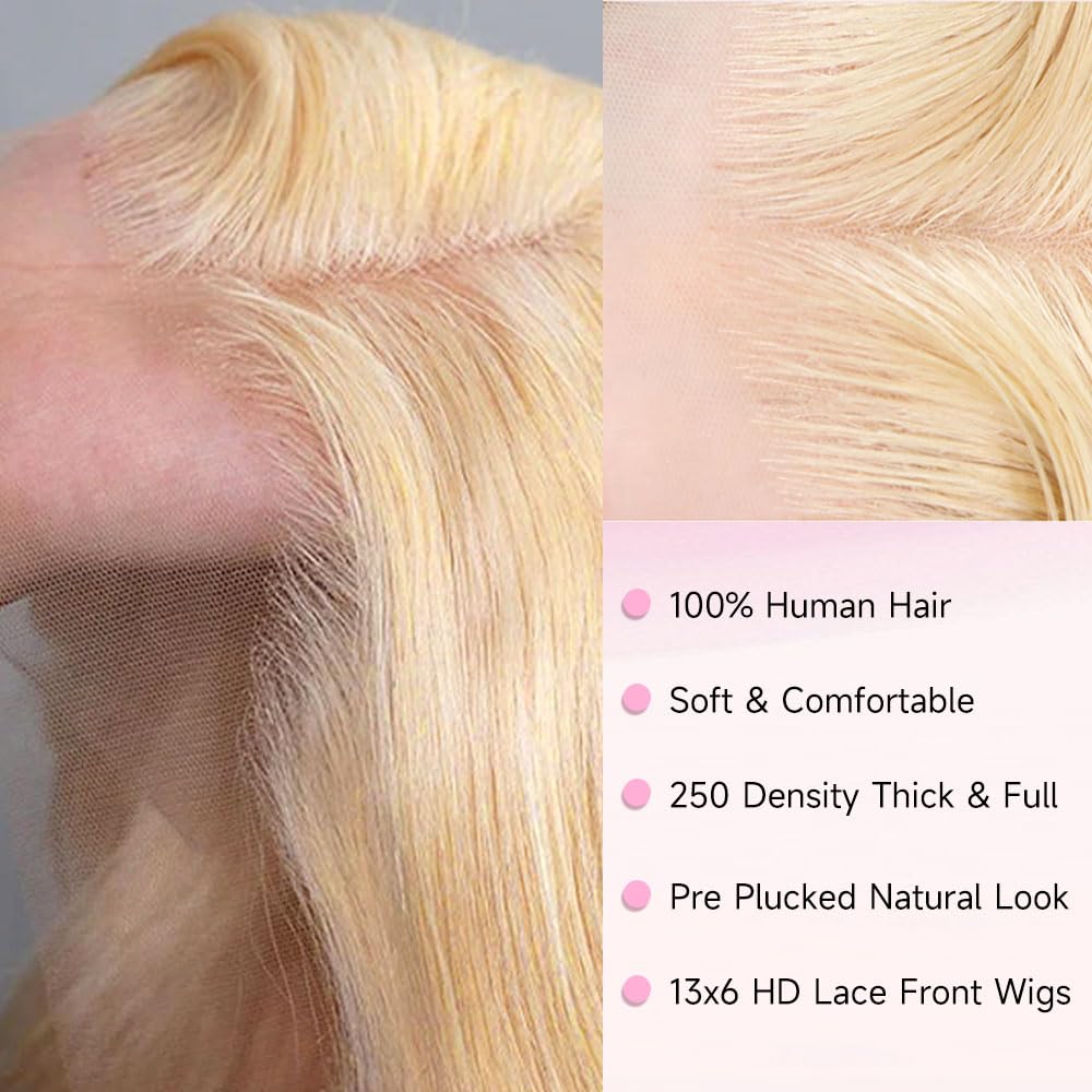 Kassamo 613 blonde wig ready for dye and versatile styling.