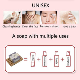 Kastu Lavender Oils Soap Bar foaming net use provides rich lather for cleansing