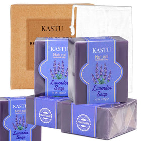 Kastu Lavender Oils Soap Bar lavender fragrance enhances routine cleansing