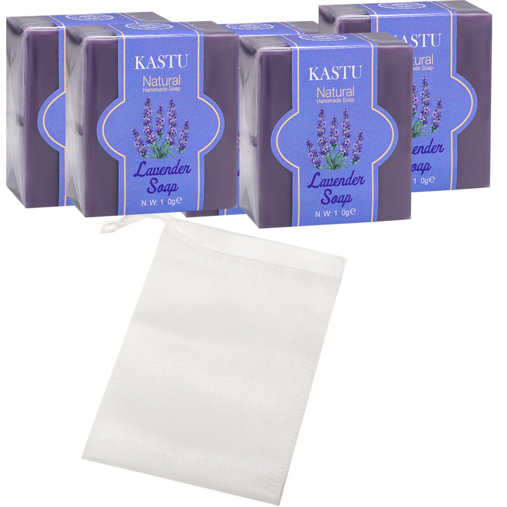Kastu Lavender Oils Soap Bar vegan plant-based ingredients support gentle cleansing