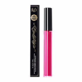 Kat Von D Everlasting Hyperlight Scarlet Pearl applying test image for long-wear, lightweight comfort