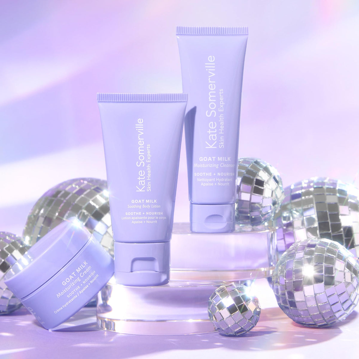 Kate Somerville Holiday Gift Set packaging with festive presentation.