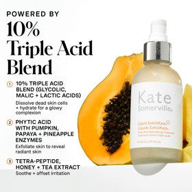 Kate Somerville Liquid ExfoliKate pump bottle ready for nightly application