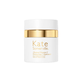 Hydration boost from hyaluronic acid in Kate Somerville moisturizer