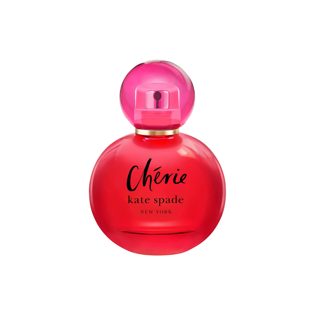 Kate Spade New York Cherie bottle pour evokes a vibrant daytime scent.