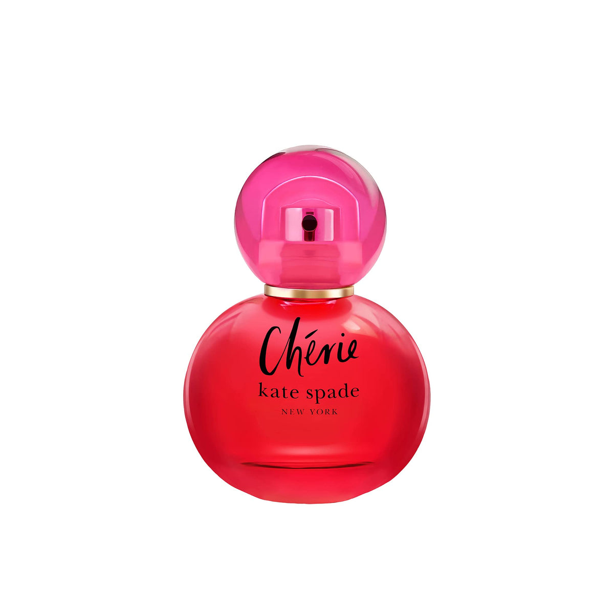 Kate Spade Cherie perfume bottle, luminous florals for daily wear.