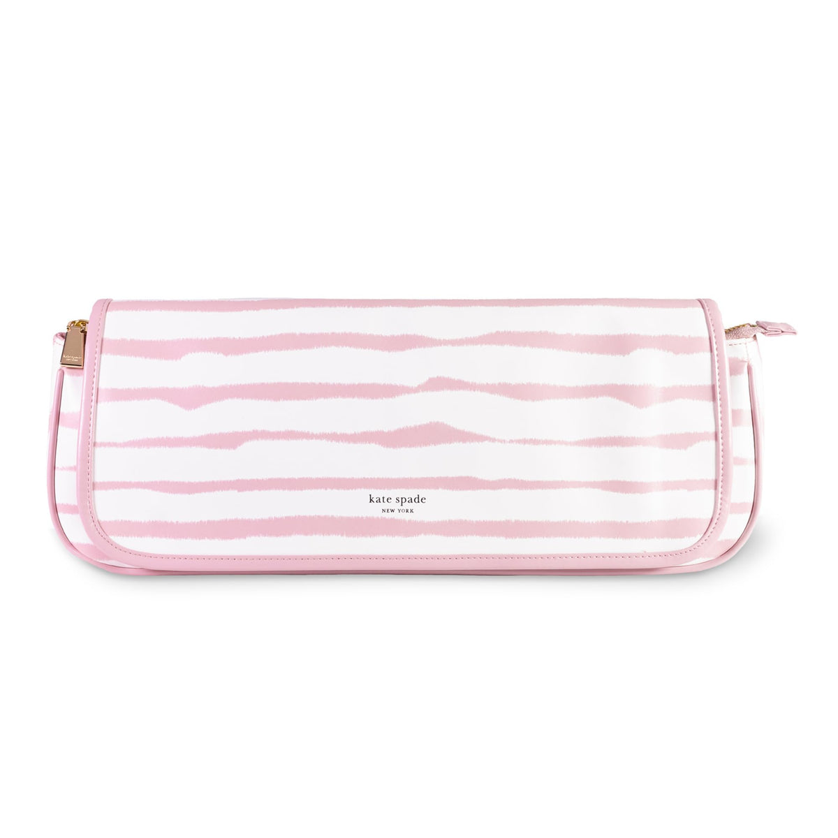 kate spade new york hair tools organizer front view for compact travel-ready packing