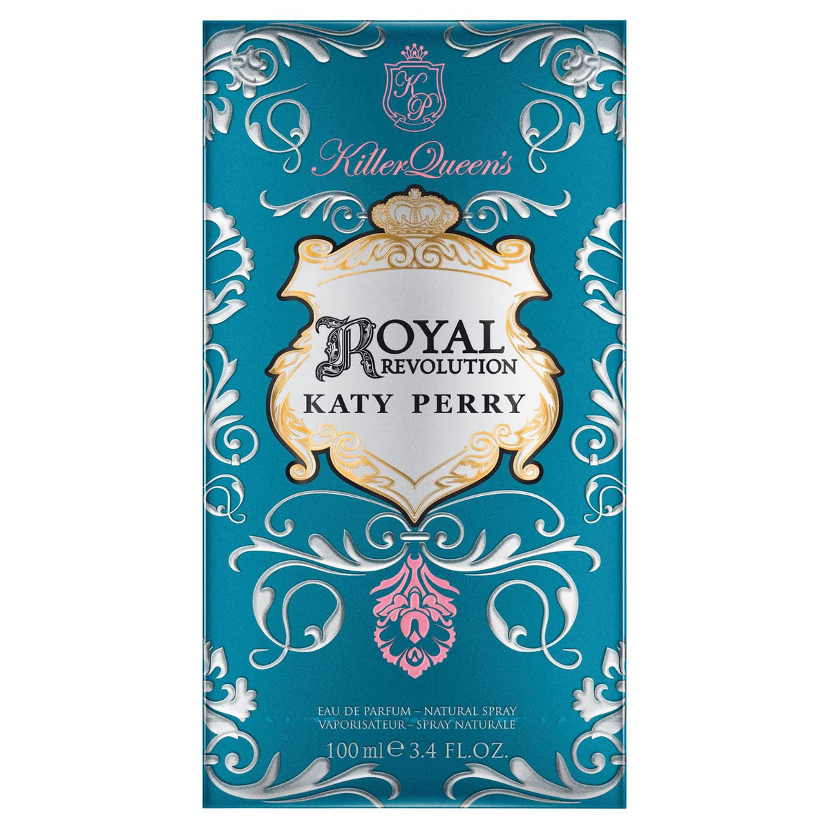Katy Perry Royal Revolution outer packaging, elegant gift-ready presentation
