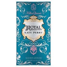 Katy Perry Royal Revolution outer packaging, elegant gift-ready presentation