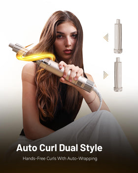 KAUGIC HyperSpeed motor delivers fast airflow for quick drying.