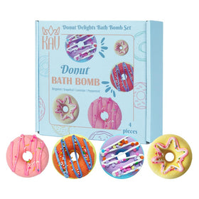 Pamper set for cozy bath rituals and gifts from KAV Donut Bath Bombs