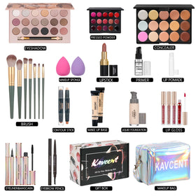 KAVCENT eyeshadow palette with versatile shades for creative looks