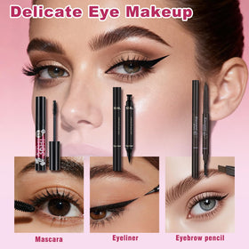 KAVCENT makeup brush and sponge set for easy blending