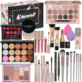 KAVCENT 18-color eyeshadow palette offers versatile shades for daily and special-occasion looks.