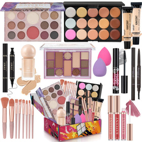 KAVCENT makeup kit teens complete face set for an easy all-in-one routine.