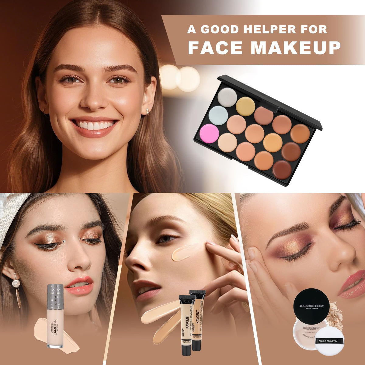 KAVCENT lip gloss adds shine and color for a fresh everyday glow.