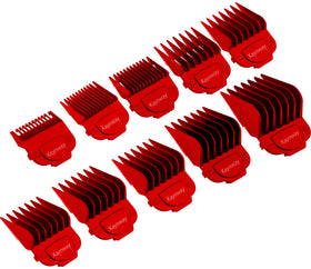 Kaynway Andis magnetic clipper guards set with secure attachment and precise 1/16-inch length.
