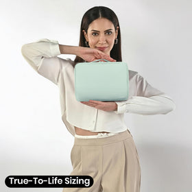 KAZAY detachable pouch inside demonstrates modular packing for essentials