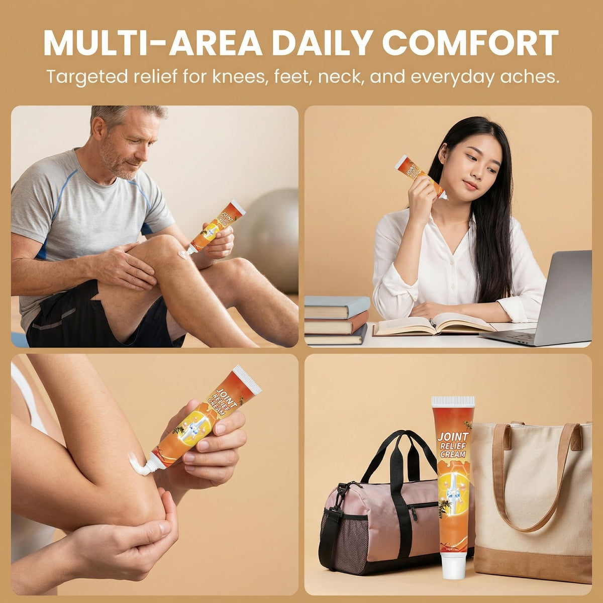 KBSBUBB everyday-use gel for shoulders, knees, and back
