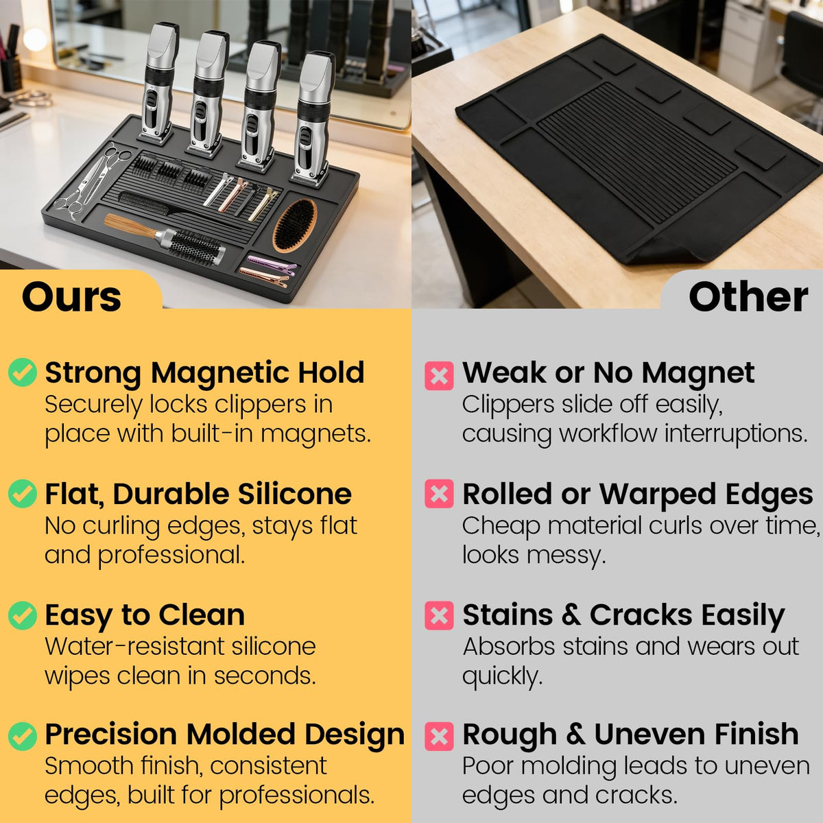 KBVASOTZ ideal gift for barbers to elevate workspace and tool setup