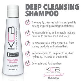 KCB Professional Smooth System Step 1 application prepares and conditions strands