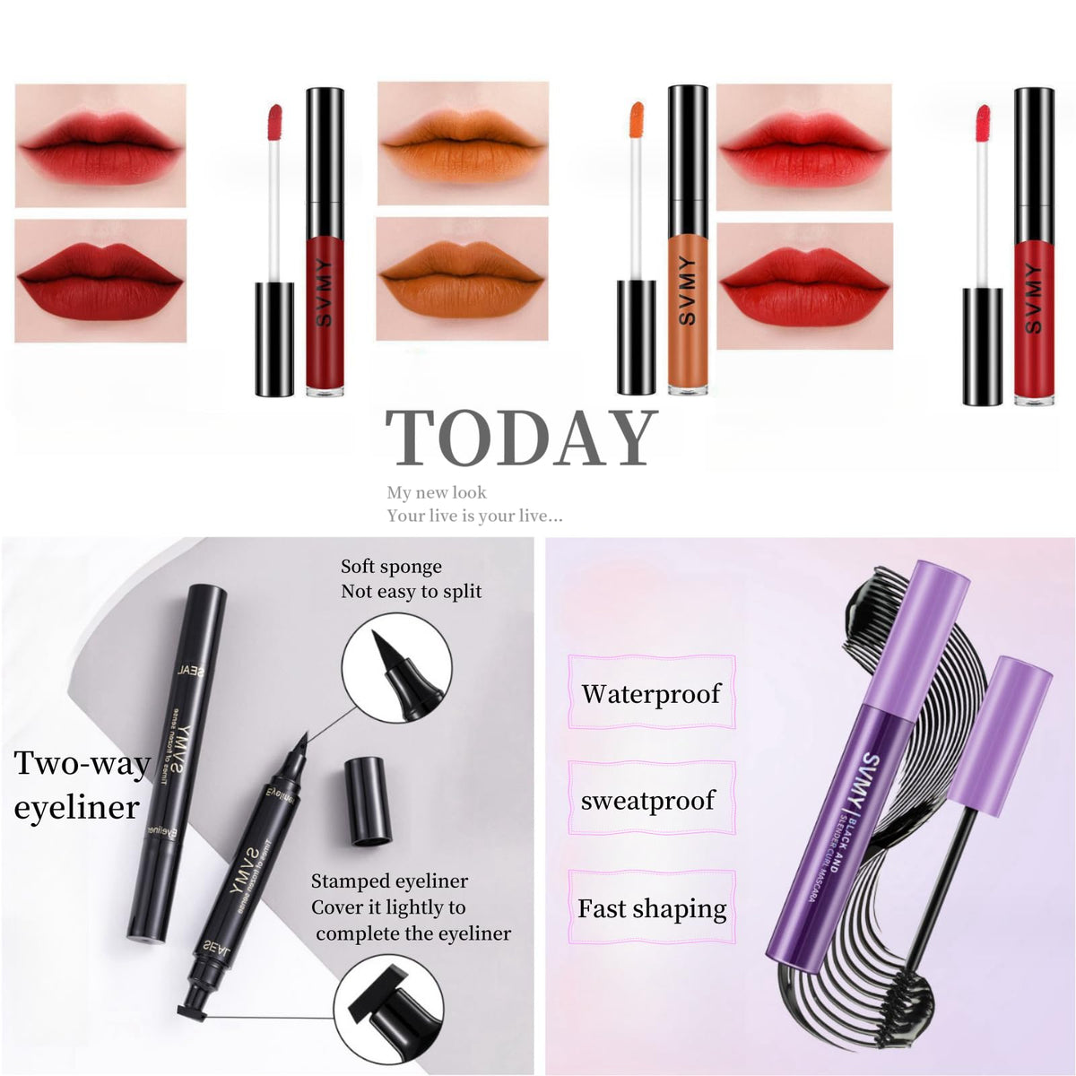 kcsciv all-in-one makeup kit teens brow tools, beginner-friendly brow shaping kit