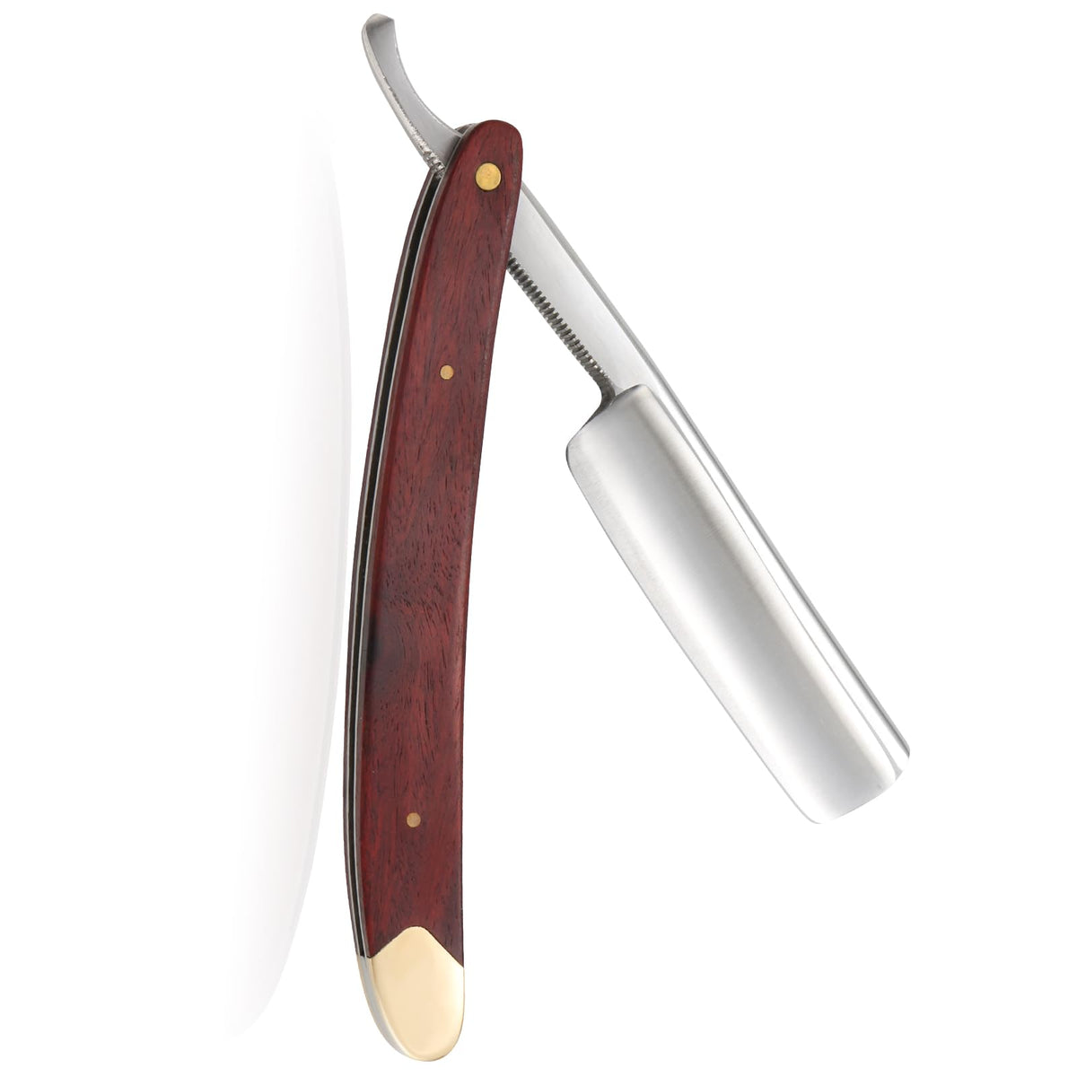 KDIMSY collapsible straight razor saves space in bags and drawers.