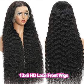 Kdmidun 13x6 HD lace close-up highlighting realistic lace and scalp