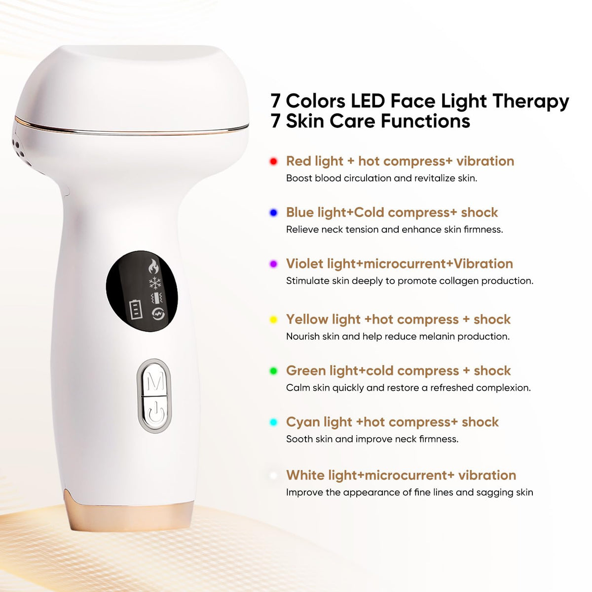 Kdune curved massage head close up for precise contouring.