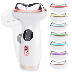 Kdune microcurrent facial device, front view for smoother look.