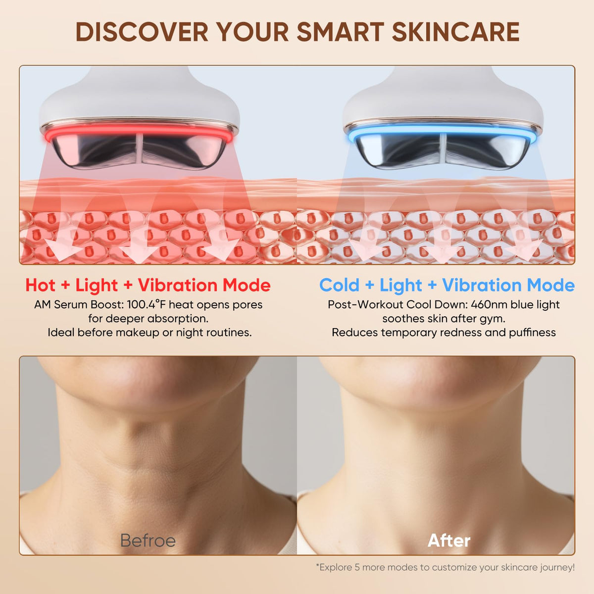 Kdune red light therapy panel detail for skin vitality.