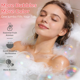 Kean Beauty inner hair-care oil bead dissolves gently during the soak.