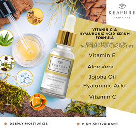 KEAPURE Cream jar for daily skin moisturizing.