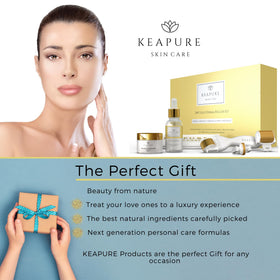 KEAPURE Spa Headband included to boost at-home skincare routines.