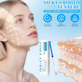 KEBEGE Skin firmness close-up suggests smoother texture after routine.