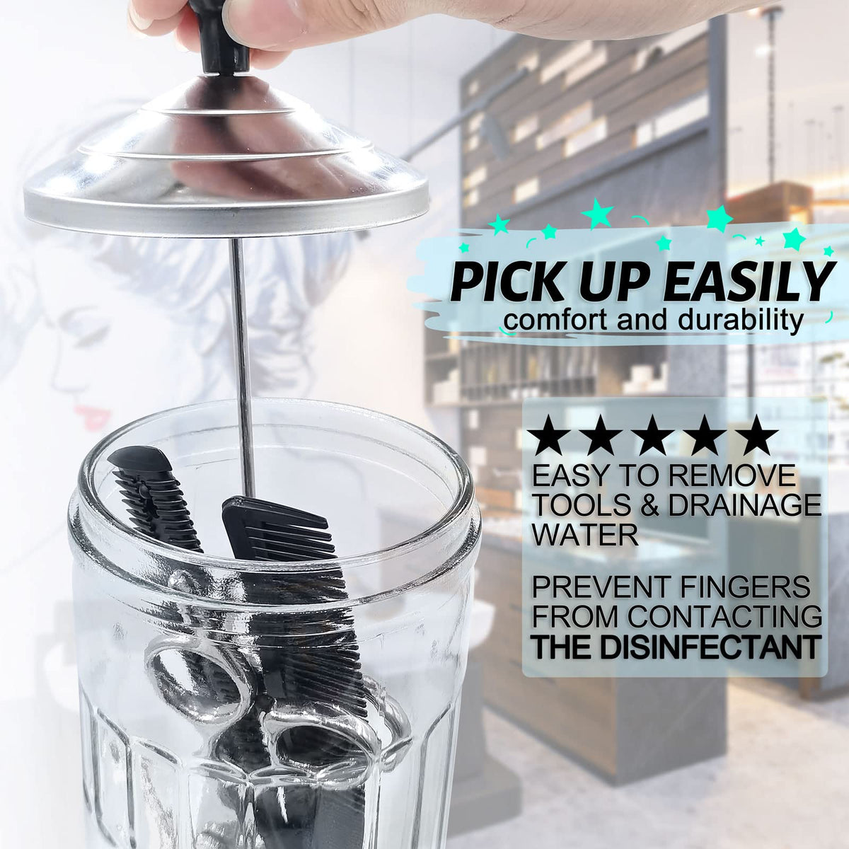 Keedolla easy-clean design with removable basket for maintenance