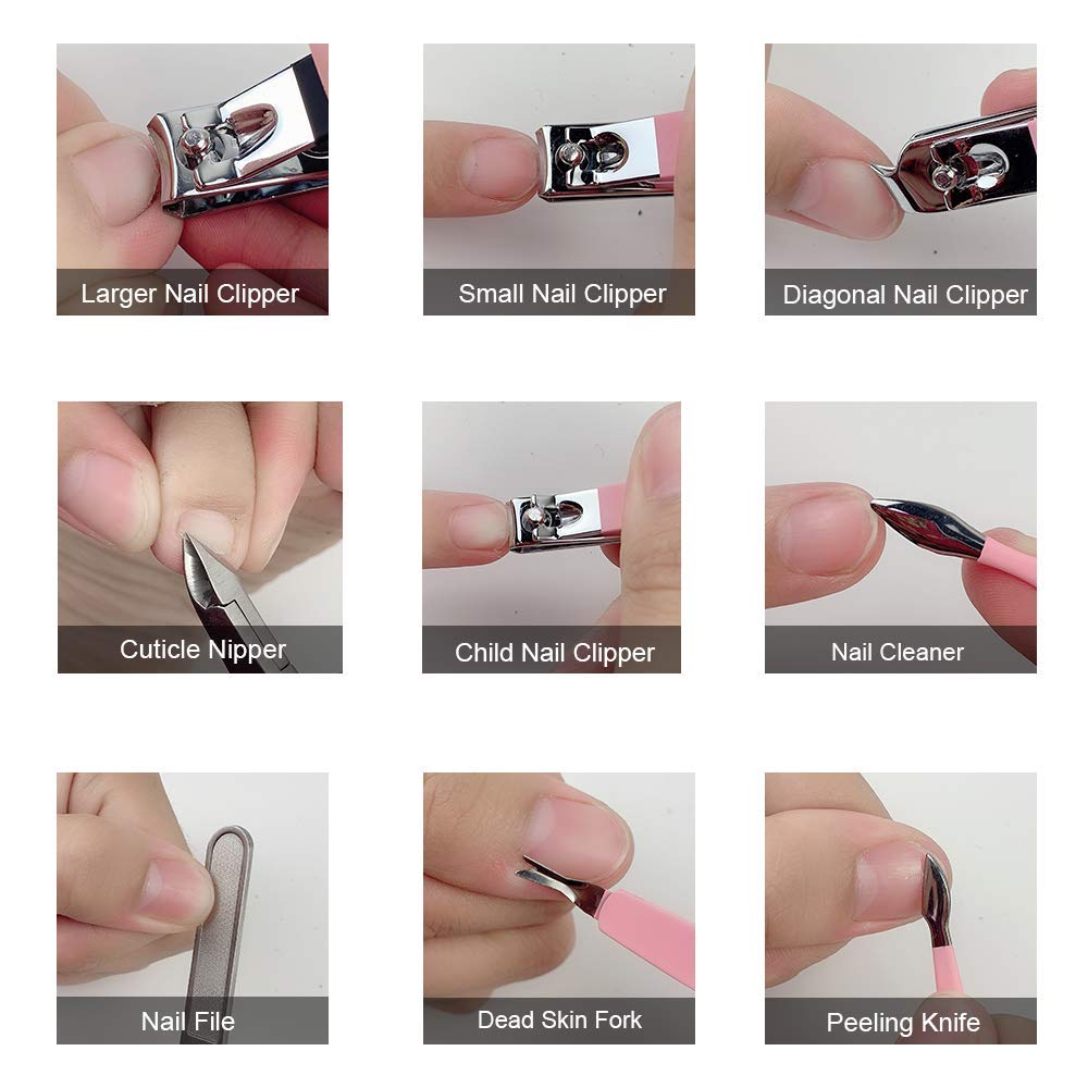 Spiral ear spoon included for versatile grooming routines.