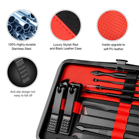 Stainless steel nail clippers by Keiby Citom for precise trimming.