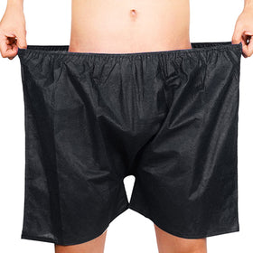 Kekafu disposable shorts in non-woven fabric, soft and breathable for all skin types.