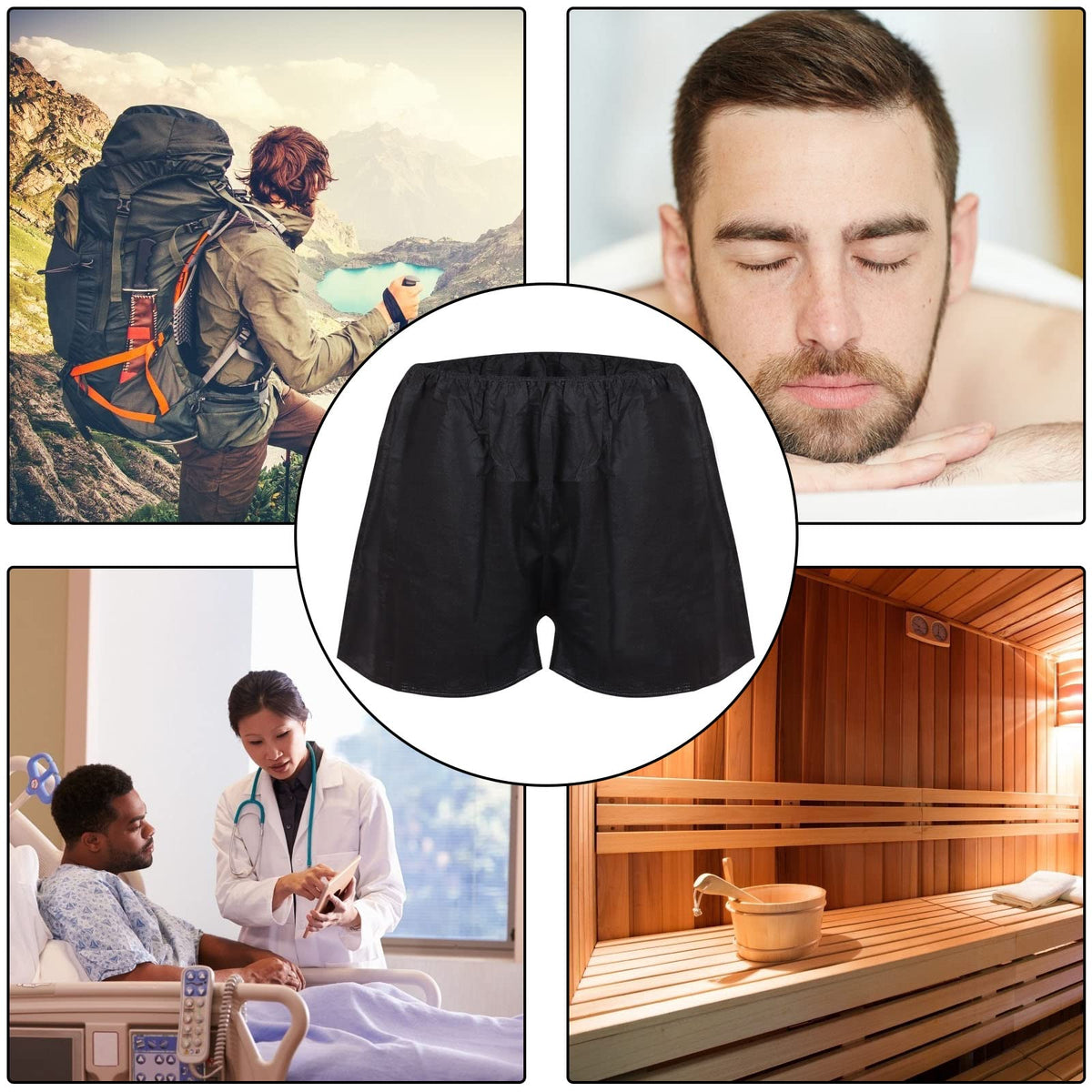 Kekafu travel-friendly disposable underwear, compact and hygienic.