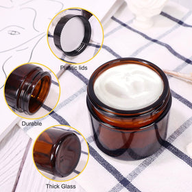 Keketin thick glass jars are durable for daily use.