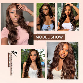 KEKEYY 13x4 HD lace front creates natural parting and a realistic hairline