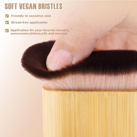 Kelilo 14-inch back brush extends reach for even tan.