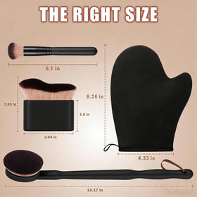 KELILO bamboo handle back applicator is durable and easy to clean.