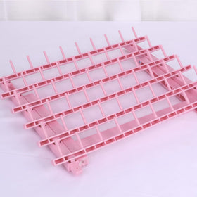 Kelukeya Braid Rack 60 spools in-use station for efficient braiding